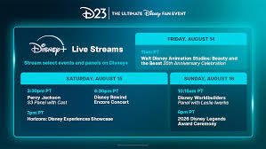 See What’s Streaming on Disney+ from D23: The Ultimate Disney Fan Event!
