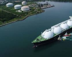 Terminal LNG Arun Lhokseumawe Aceh pertambangan batu bara Aceh, buatan AI