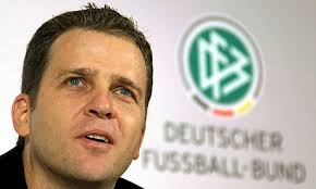 Oliver Bierhoff believes that the Premier League does not afford English players enough opportunites. Photograph: Wolfgang Klumm/EPA - Oliver-Bierhoff-001