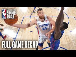 76ERS Vs PISTONS | Bruce Brown Notches Triple-Double In Big Win | MGM Resorts NBA Summer League 4a07df