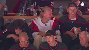 Haaland takes in Game 5 of Cup Final