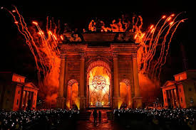 One Extraordinary Photo: Capturing the moment the Olympic cauldron was lit in Milan