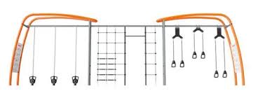 Multifunction fitness machine - FAZ201 - KOMPAN - outdoor ...
