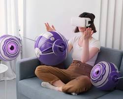 Image of modern content marketing innovation infographics interactive digital content social media storytelling brand podcast studio virtual reality marketing experience