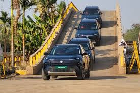 Tata Harrier EV Teased: Attempts To Climb Mountain Ahead Of June 3 Launch