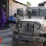 Terrorists strike police post outside