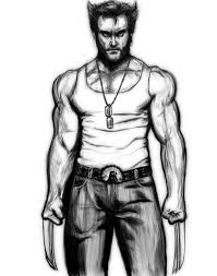 Image result for coloring pages wolverine