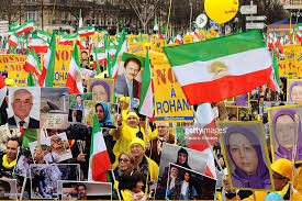 Image result for iranian protest in Paris