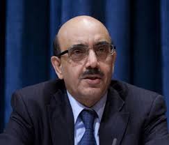 Masood-Khan United Nations, Oct 8 : Pakistan&#39;s envoy to UN Masood Khan said the war against terrorism must be waged within the framework of international ... - Masood-Khan