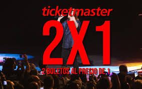 Ticketmaster 2x1