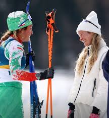 گفت‌وگوی دو اسکی‌باز زن ایرانی و آمریکایی در المپیک زمستانی | عکس