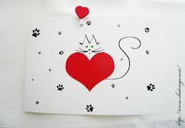 Résultat de recherche d'images pour "saint valentin chat"