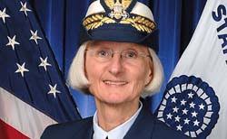 This is a story about Rear Admiral Sally Brice O&#39;Hara, an impressive woman by any standard. She is a woman who knows something about leadership. - alumni_brice_250