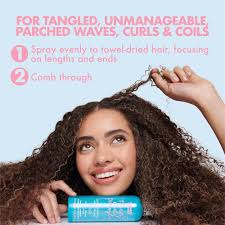 Umberto Giannini Thirsty Curls Detangler Super Hydrating Moisture Mist 8.4 fl Oz - Leave-In Conditioner Detangling Hair Spray for Dry 2a-4c Curly, Wavy & Coily Hair - Vegan & Cruelty-Free : Beauty & Personal Care - Amazon.com