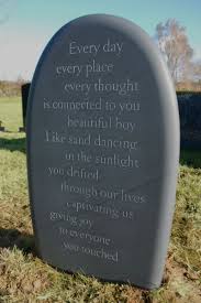 Tasteful Memorial Quotes and Headstone Epitaphs | Blog | Stoneletters via Relatably.com