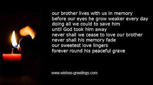 death of brother poems and condolence messages for sympathy cards via Relatably.com
