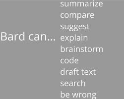 Google Bard suggesting possible ways to fix errors in code