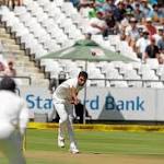 Indian seamer Bhuvneshwar Kumar rips