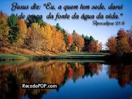 Resultado de imagem para mensagem do amor de Deus com paisagem