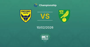 Oxford United x Norwich City Palpite: Prévia e Análise da Partida | Championship 10-02-2026