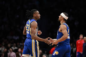 Philadelphia 76ers and Indiana Pacers players during an NBA game