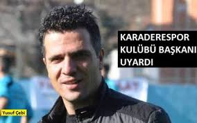 Trabzon 1. amatör Küme&#39;nin hedef takımlarından olan Araklı Karaderespor&#39;da başkan Yusuf Çebi, amatörde Play-Off maçları Yavuz Selim&#39;de oynansın görüşüne ... - karaderespor_baskani_uyardi_h12589