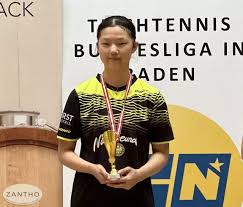 Vanessa TANG: 9 Medaillen bei den Jugend -TT-Staatsmeisterschaften