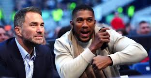‘Wherever we’re told’: Eddie Hearn says Turki Alalshikh will choose location for Anthony Joshua vs Tyson Fury