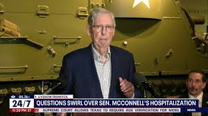 Questions swirl over McConnell's hospitalization