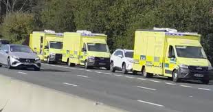 Emergency services treating 'number of' people injured on M27