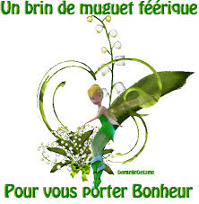 Résultat de recherche d'images pour "gifs gratuits muguet 1er mai coucou bisous humour"
