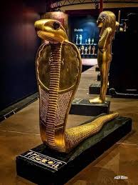 Ancient Egyptian golden cobra symbol discovered