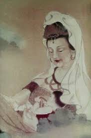 Image result for mother mary, quan yin, green and white tara