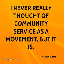 Top 8 popular quotes about community service picture French ... via Relatably.com