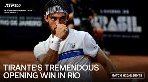 Highlights: Tirante earns rock-solid win vs. Garin in Rio de Janeiro 2026