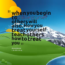 Quotes from Ramesh Thangatorai: when you begin to value yourself ... via Relatably.com