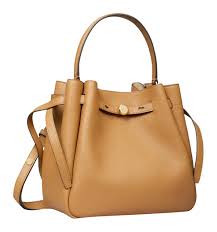 Tory Burch Romy Bucket Bag - Tiramisu | Editorialist