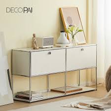 Storage Cabinet Sideboard Haller Cabinet Storage Shelf Module Modular DIY Furniture Stainless Steel Metal Board - AliExpress