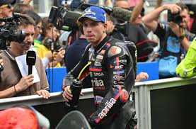 Fourth in the Sprint, Marco Bezzecchi (Aprilia) salvaged what he could.