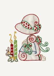 Résultat de recherche d'images pour "Redwork embroidery girls dress up"