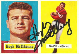 Wayback Machine: &#39;Deadeye&#39; Don Heinrich - Heinrich1957ToppsFootballCard-005-e13495586773512