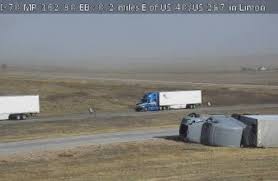 Multiple highway closures and road restrictions across Colorado due to dangerous winds