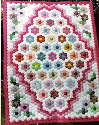 Résultat de recherche d'images pour "grandmothers flower garden quilt"