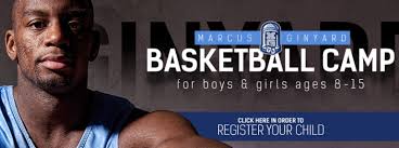 I&#39;m very happy to announce that registration for the 2nd Annual Marcus Ginyard Basketball Camp is now open! This year&#39;s camp will be held at the ... - camp_banner