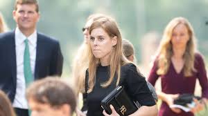 Princess Beatrice pays respects at funeral of Fergie's F1 tycoon ex-partner Paddy McNally after death aged 88