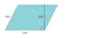 Bildresultat för parallelogram area