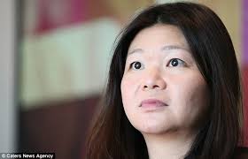 Suing: Po Leung, 44 (pictured), claims her husband Stuart Westcott was having a secret affair with their nurse Wendy Shanks during their fertilisation ... - article-0-1B45DC4C000005DC-813_634x408