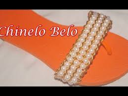 Resultado de imagem para havaianas com perola