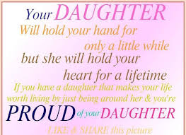 quotes for your daughter | Proud Of Your Daughter | For Sure ... via Relatably.com