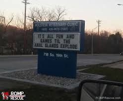 11 Funny Veterinarian Signs - ROMP Italian Greyhound Rescue Chicago via Relatably.com